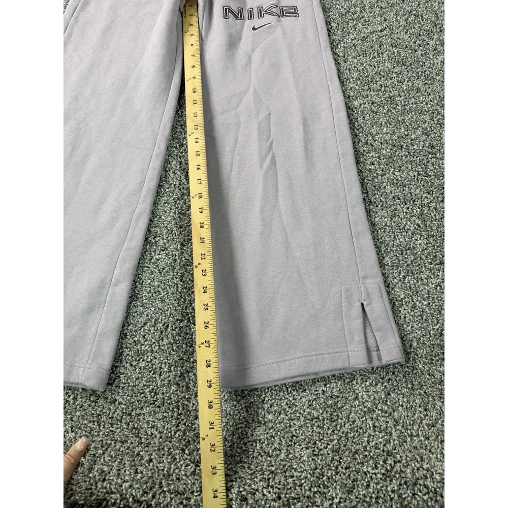 Nike Phoenix Fleece High Waisted Wide Leg Pants Women's Size XS Purple